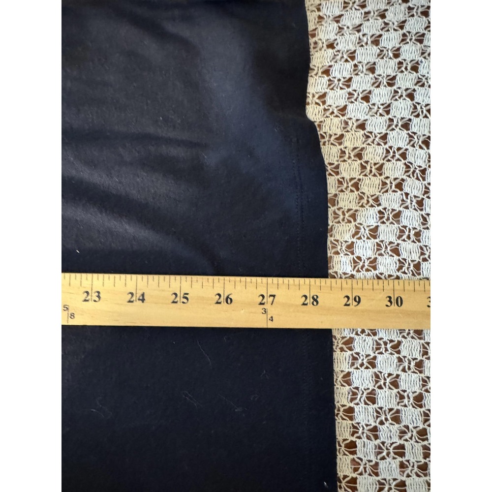 Essentials Blouse Women 4X Black Floral Embroidered Sequin 3/4 Sleeve Top - Picture 6 of 7